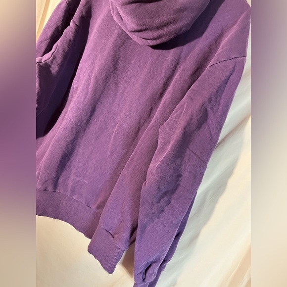 NANA JUDY Women’s Authentic Pullover Purple Crew Neckline Long Sleeve Hoodie - Picture 4 of 7